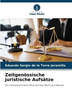 Zeitgenössische juristische Aufsätze - de la Torre Jaramillo, Eduardo Sergio