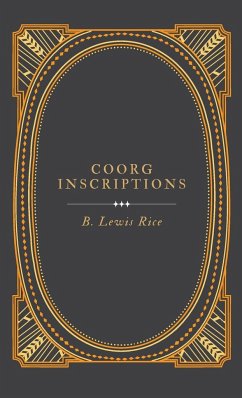 COORG INSCRIPTIONS - Rice, B. Lewis