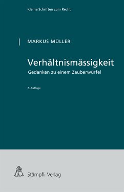 Verhältnismässigkeit (eBook, PDF) - Müller, Markus