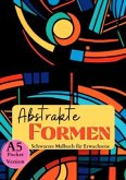 Schwarzes Malbuch für Erwachsene "Abstrakte Formen"