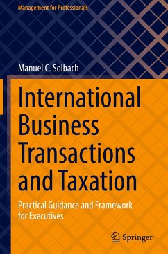 International Business Transactions and Taxation - Solbach, Manuel C.