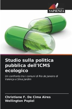 Studio sulla politica pubblica dell'ICMS ecologico - De Cima Aires, Christiane F.;Popiel, Wellington