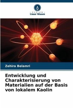 Entwicklung und Charakterisierung von Materialien auf der Basis von lokalem Kaolin - Belamri, Zehira