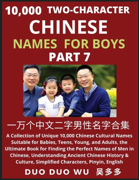 Learn Mandarin Chinese with Two-Character Chinese Names for Boys (Part 7) Learn Mandarin Chinese with Two-Character Chinese Names for Boys (Part 7)