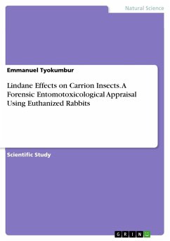 Lindane Effects on Carrion Insects. A Forensic Entomotoxicological Appraisal Using Euthanized Rabbits - Tyokumbur, Emmanuel