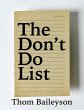The Don't Do List (eBook, ePUB) - Bild 1