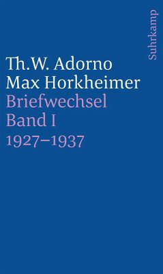Briefe und Briefwechsel - Adorno, Theodor W.;Horkheimer, Max