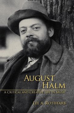 August Halm (eBook, PDF) - Lee Rothfarb, Lee