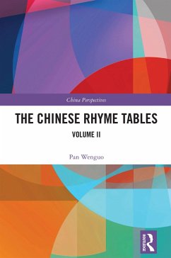 The Chinese Rhyme Tables (eBook, PDF) - Wenguo, Pan
