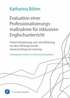 Evaluation einer Professionalisierungsmaßnahme für inklusiven Englischunterricht - Böhm, Katharina