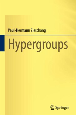 Hypergroups - Zieschang, Paul-Hermann