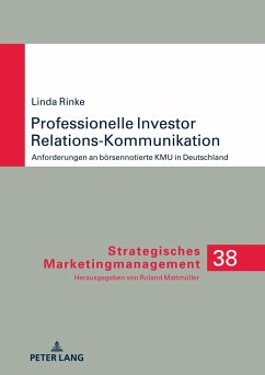 Professionelle Investor Relations-Kommunikation - Rinke, Linda