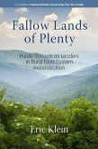 Fallow Lands of Plenty (eBook, PDF)