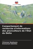 Comportement de recherche d'informations des pisciculteurs de l'État du Delta