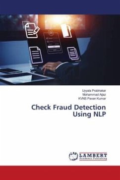 Check Fraud Detection Using NLP - Prabhakar, Uyyala;Aijaz, Mohammad;Kumar, KVNS Pavan