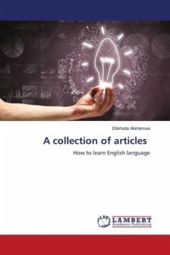 A collection of articles - Alisherova, Dilshoda