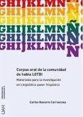 Corpus oral de la comunidad de habla LGTBI