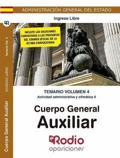 Ejercicio Práctico. Procesador de Texto, Hoja de Cálculo y Ortografía. Cuerpo General Auxiliar de la Administración del Estado