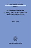 Verwaltungsautomatisierung nach dem Gesetz zur Modernisierung des Besteuerungsverfahrens.