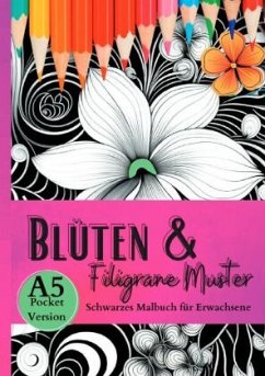 Schwarzes Malbuch für Erwachsene 