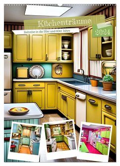Küchenträume (Wandkalender 2024 DIN A2 hoch), CALVENDO Monatskalender - aka stine1, Christine