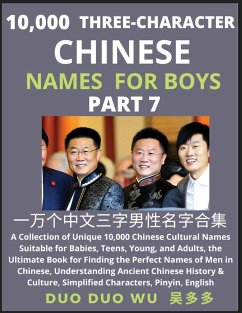 Learn Mandarin Chinese with Three-Character Chinese Names for Boys (Part 7) - Wu, Duo Duo