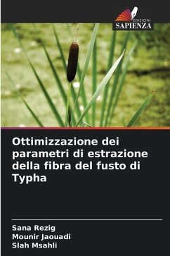 Ottimizzazione dei parametri di estrazione della fibra del fusto di Typha - Rezig, Sana;Jaouadi, Mounir;Msahli, Slah