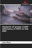 Analysis of group credit efficiency in MFIs in the DRC