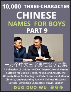 Learn Mandarin Chinese with Three-Character Chinese Names for Boys (Part 9) - Wu, Duo Duo