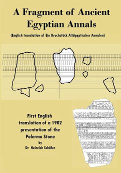 Cover A Fragment of Ancient Egyptian Annals (English translation of Ein Bruchstück Altägyptischer Annalen)