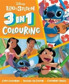 Disney Lilo & Stitch: 3 in 1 Colouring - Walt Disney