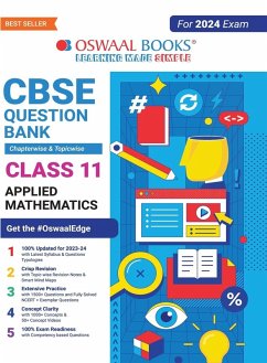 Oswaal CBSE Chapterwise & Topicwise Question Bank Class 11 Applied Mathematics Book (For 2023-24 Exam) - Oswaal Editorial Board