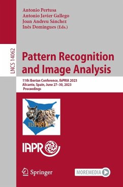Cover Pattern Recognition and Image Analysis (eBook, PDF)