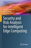 Security and Risk Analysis for Intelligent Edge Computing (eBook, PDF)