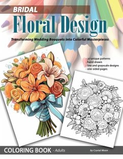 Bridal Floral Design - Moon, Crystal