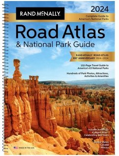 Rand McNally 2024 Road Atlas & National Park Guide - Rand Mcnally