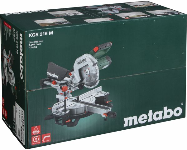 Metabo Set KGS 216 M + Sägeblatt Metabo Set KGS 216 M + Sägeblatt