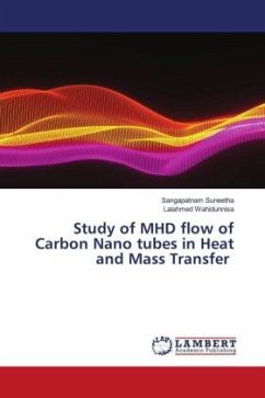 Study of MHD flow of Carbon Nano tubes in Heat and Mass Transfer