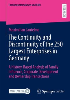 The Continuity and Discontinuity of the 250 Largest Enterprises in Germany - Lantelme, Maximilian