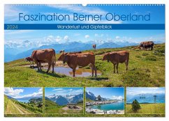 Faszination Berner Oberland 2024 - Wanderlust und Gipfelblick (Wandkalender 2024 DIN A2 quer), CALVENDO Monatskalender