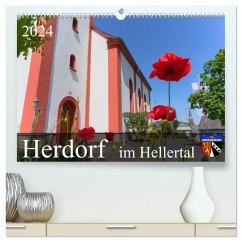 Herdorf im Hellertal (hochwertiger Premium Wandkalender 2024 DIN A2 quer), Kunstdruck in Hochglanz - Behner, Markus