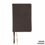 NASB Handy Size, Paste-Down Brown Cowhide