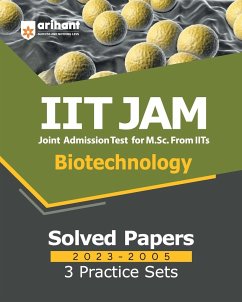 IIT JAM Biotechnology Solved Papers (2023-2005) and 3 Practice Sets - Sanubia