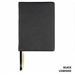 Lsb Giant Print Reference Edition, Paste-Down Black Cowhide - Steadfast Bibles