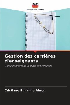 Gestion des carrières d'enseignants - Buhamra Abreu, Cristiane