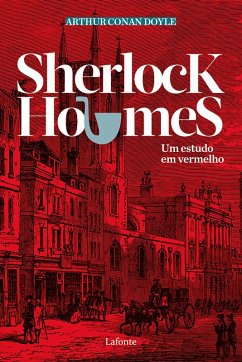 Cover Sherlock Holmes Um Estudo em Vermelho (eBook, ePUB)