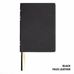 Lsb Giant Print Reference Edition, Paste-Down Black Faux Leather Indexed - Steadfast Bibles