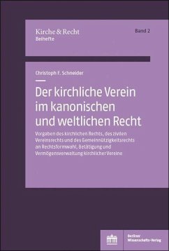 Cover Der kirchliche Verein im kanonischen und weltlichen Recht (eBook, PDF)