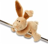 NICI 36509 - Hase Ralf Rabbit, MagNici, Magnettier, Plüsch 12 cm