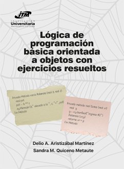 Cover Lógica de programación básica orientada a objetos con ejercicios resueltos (eBook, PDF)
